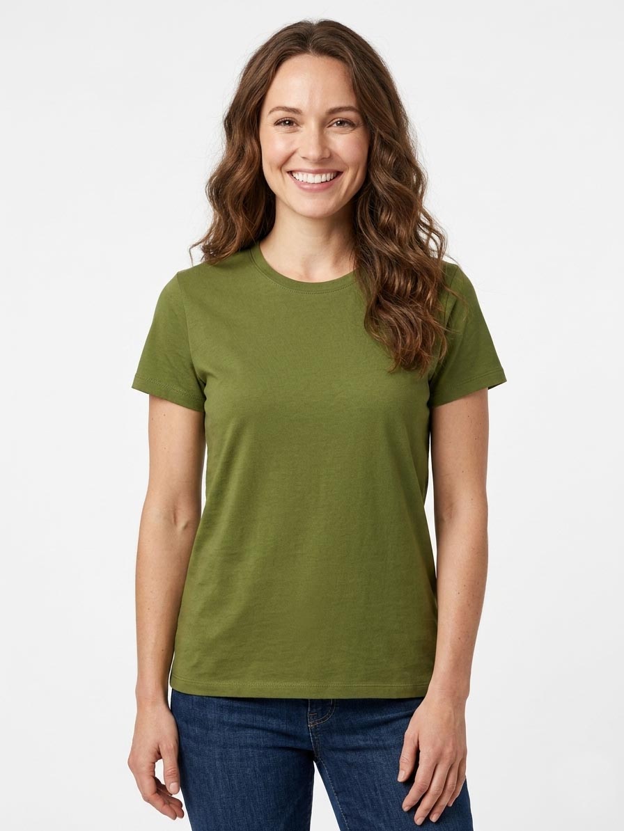 Ladies Crew Neck T Shirt