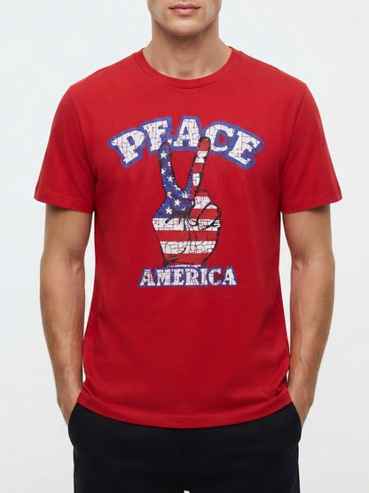 Mens Printed T Shirt