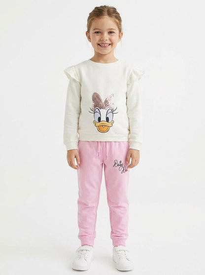 Girls Printed Jogging Set