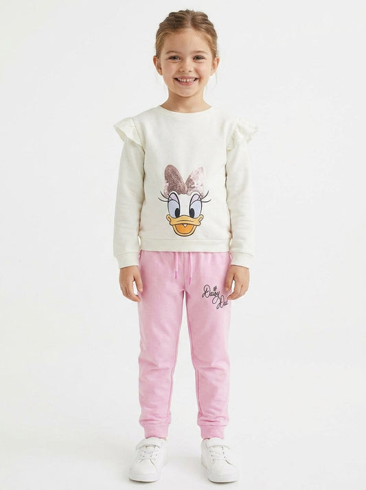 Girls Printed Jogging Set