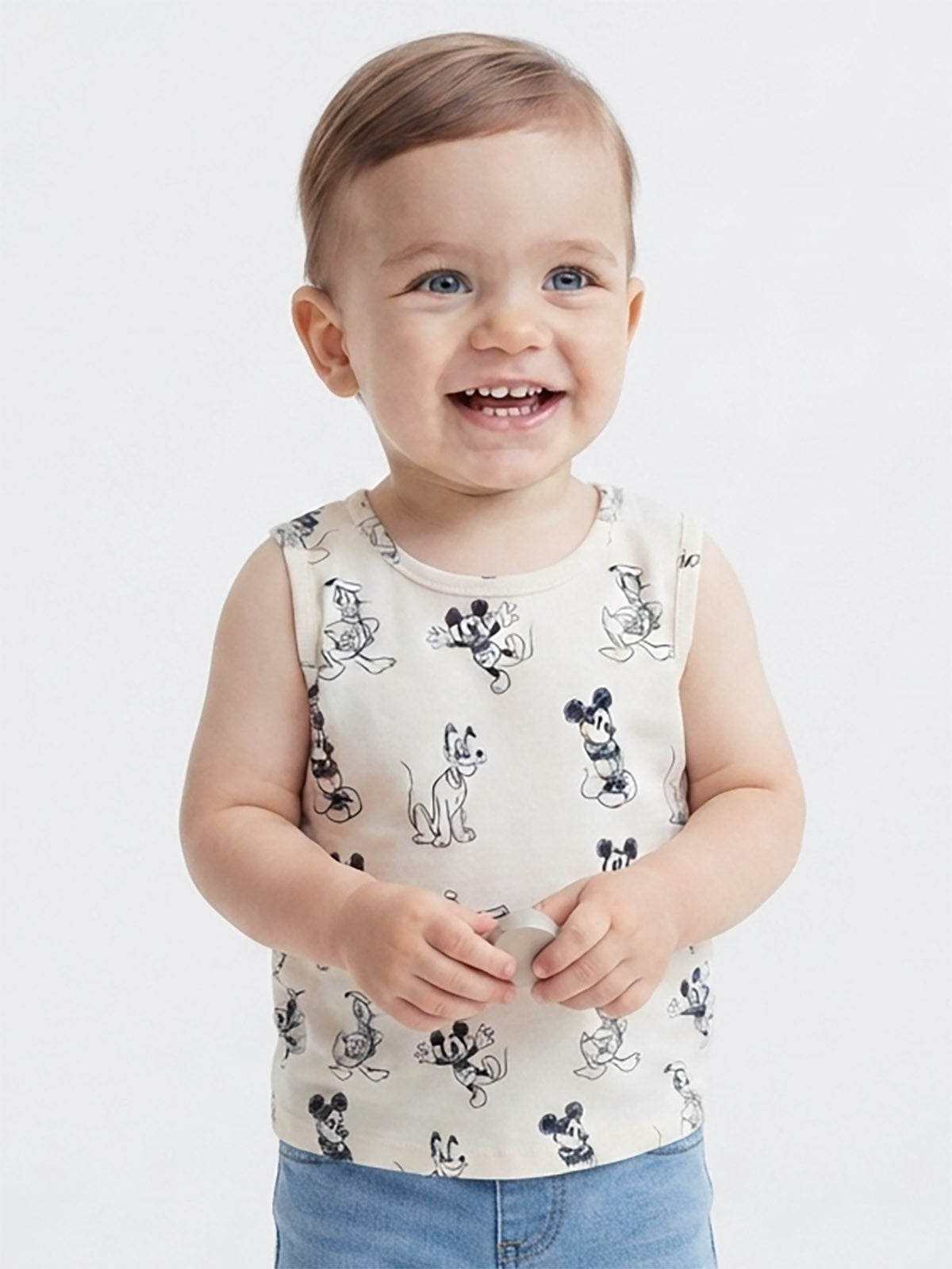 Baby Boys Sleeveless T Shirt