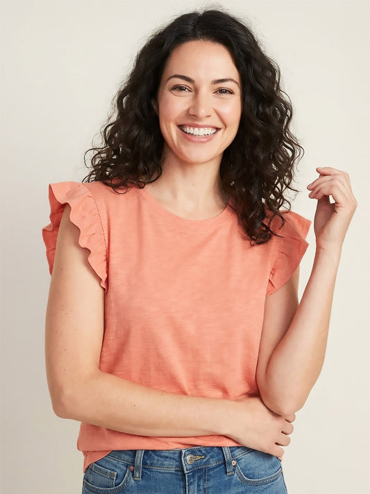 Ladies Viscose Fancy Top