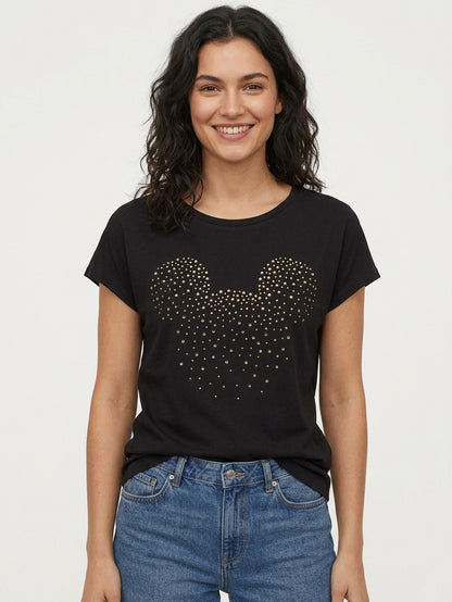 DiSNEY Ladies Top With Stud Work