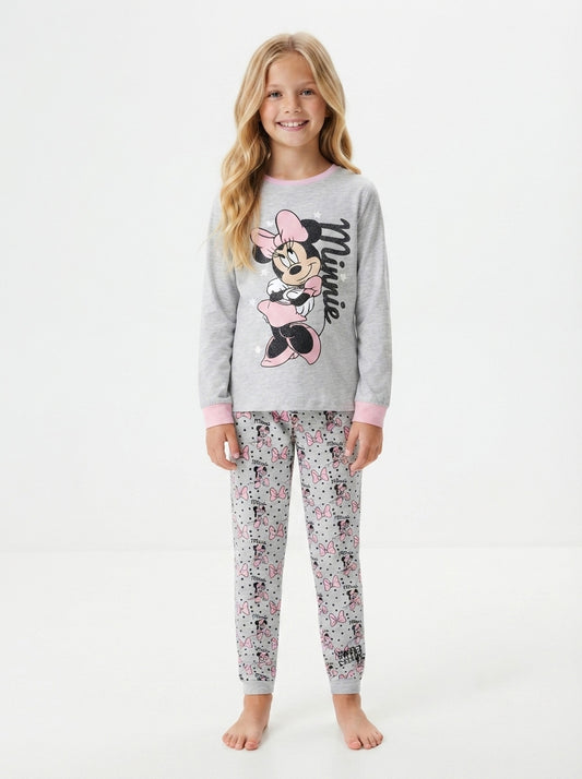 Girls Printed Pyjama Set