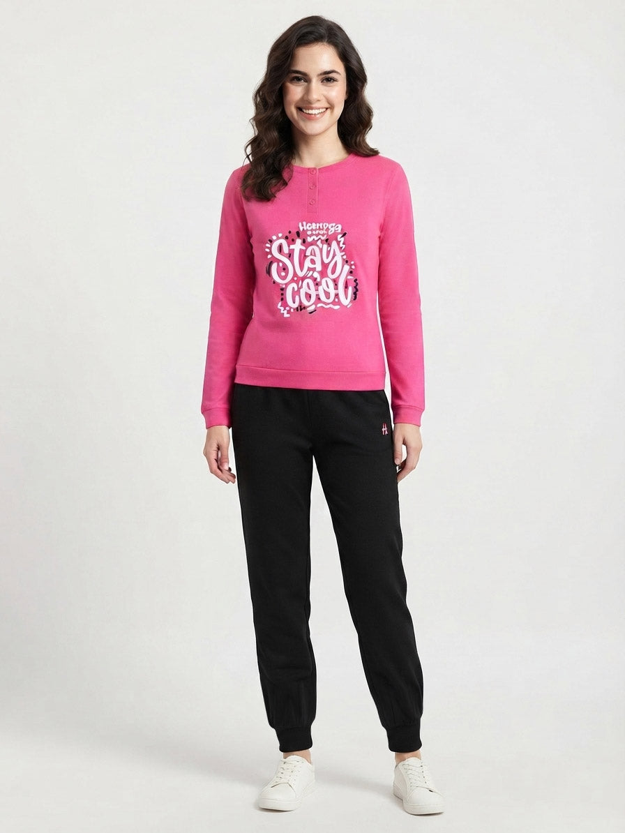 Ladies Interlock Winter Pyjama Sets