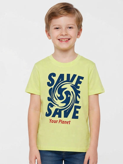 Boys Printed T Shirt