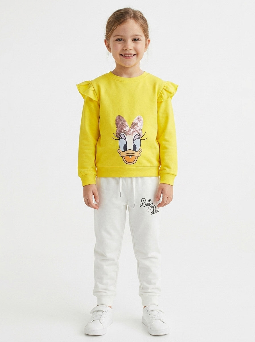 Girls Printed Jogging Set