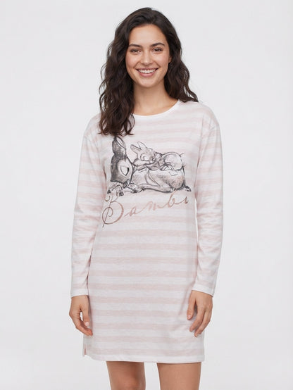 Ladies Printed Nightshirt