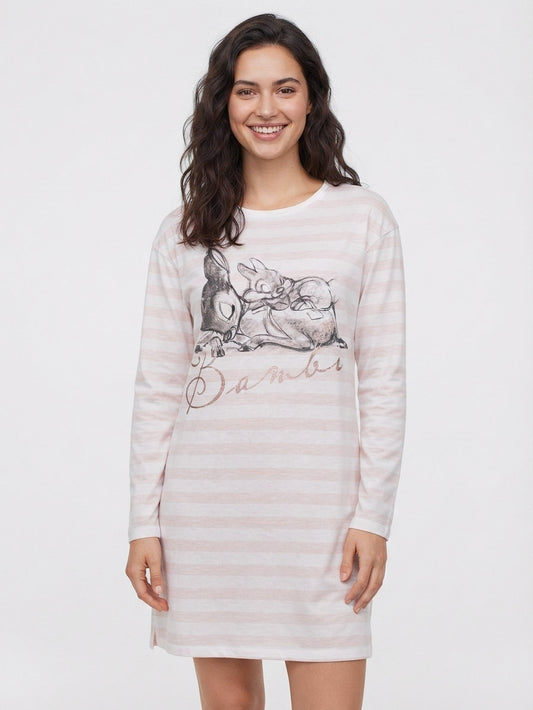 Ladies Printed Nightshirt