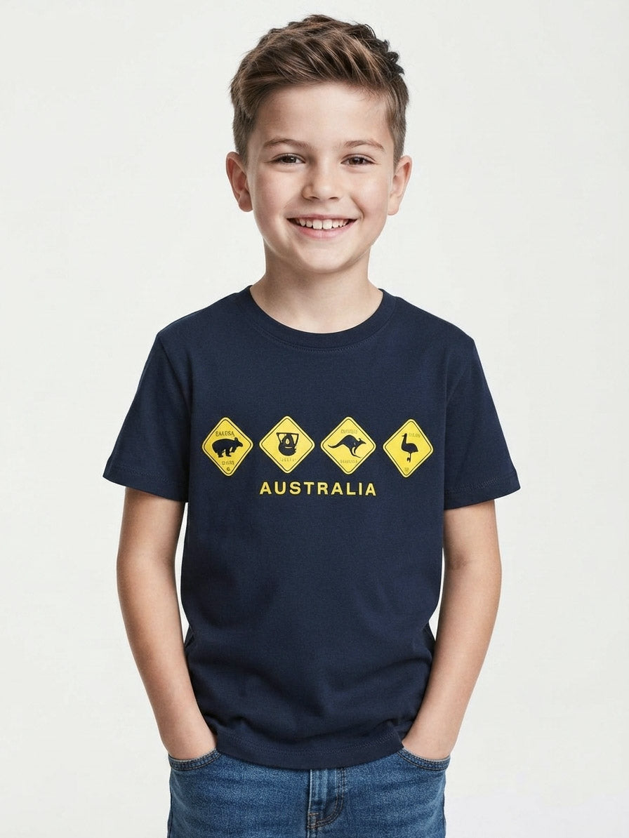 Boys Printed T Shirt