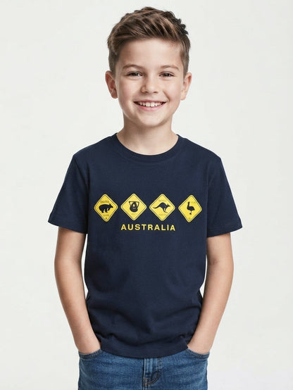 Boys Printed T Shirt