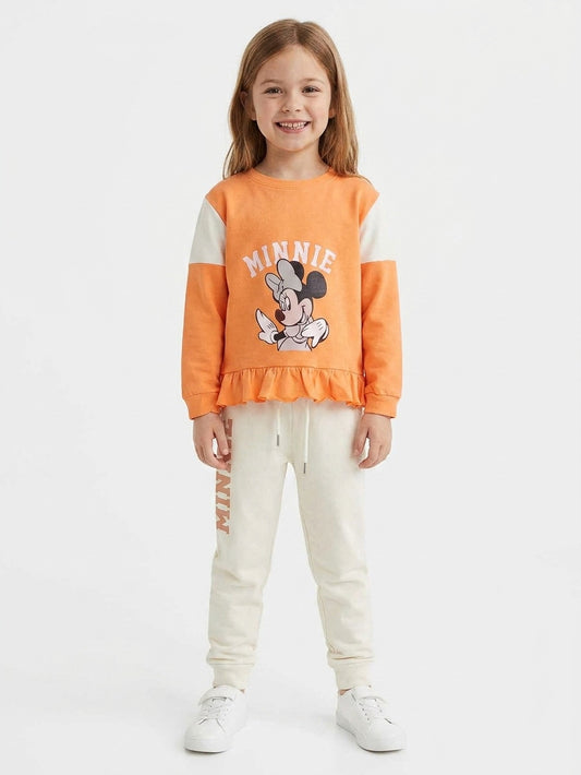 Girls Printed Jogging Set