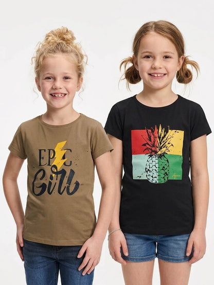 Girls Printed T Shirts