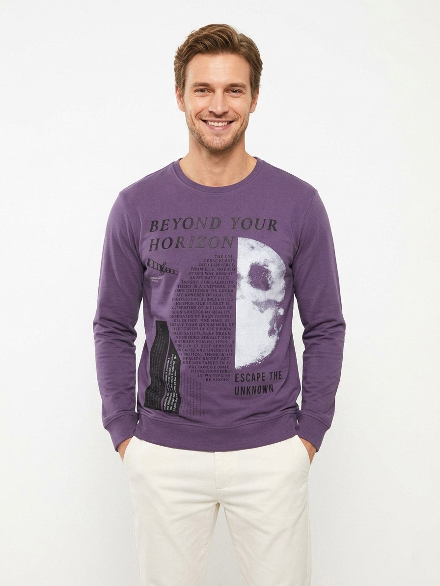 Mens Fleece Pullover Sweatshirt