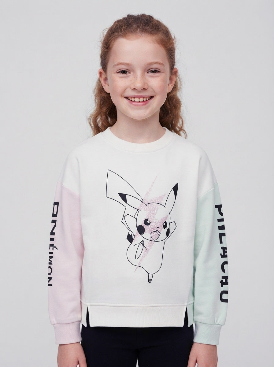 Girls Pullover Sweatshirt
