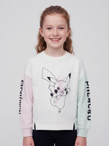 Girls Pullover Sweatshirt