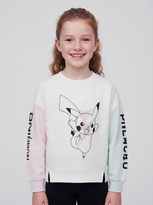 Girls Pullover Sweatshirt