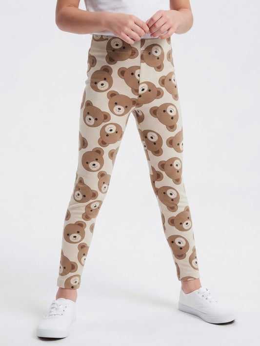 Girls Printed Winter Legging