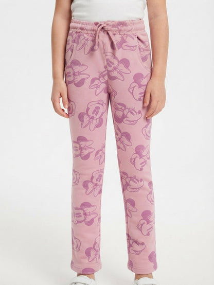 Girls Printed French Terry Jogger