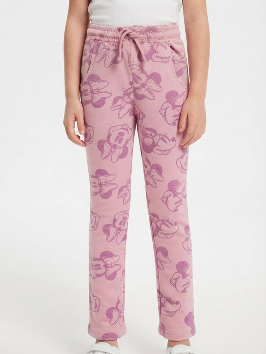 Girls Printed French Terry Jogger