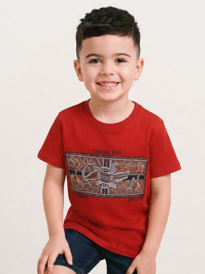 Boys Printed T Shirt