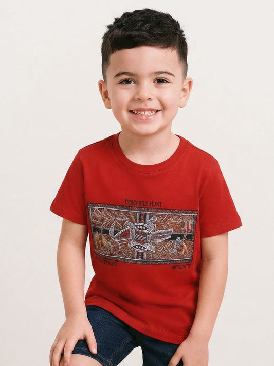 Boys Printed T Shirt