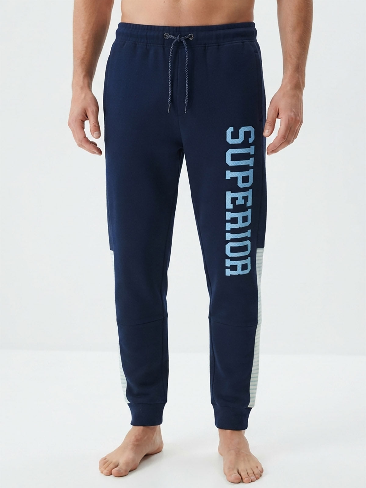 Mens Printed French Terry Jogger