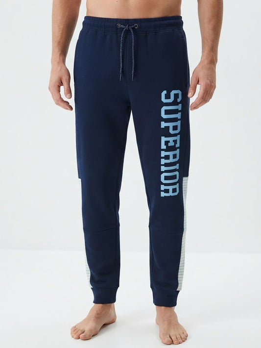Mens Printed French Terry Jogger