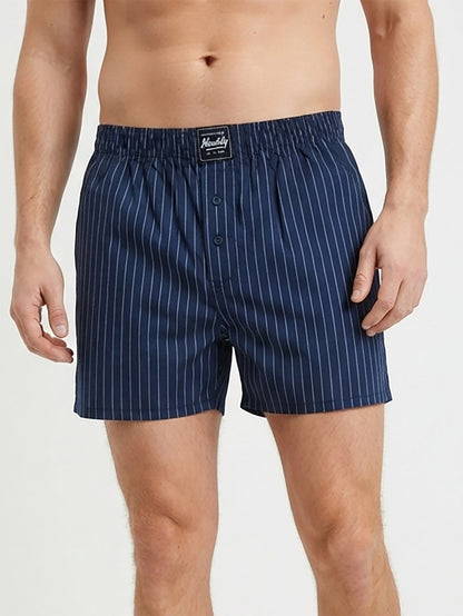 Mens Woven Boxer Shorts
