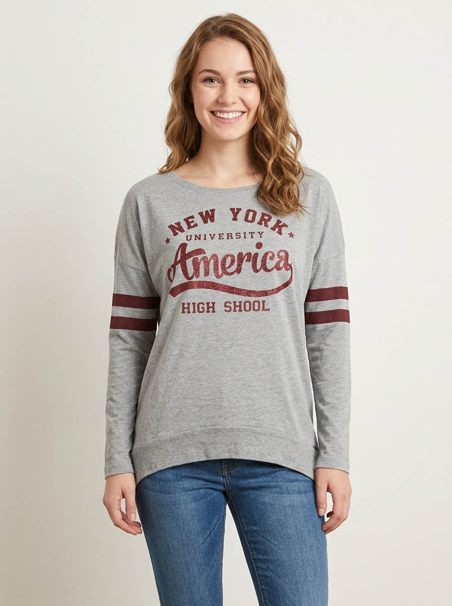 Ladies Long Sleeve Top