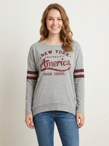 Ladies Long Sleeve Top