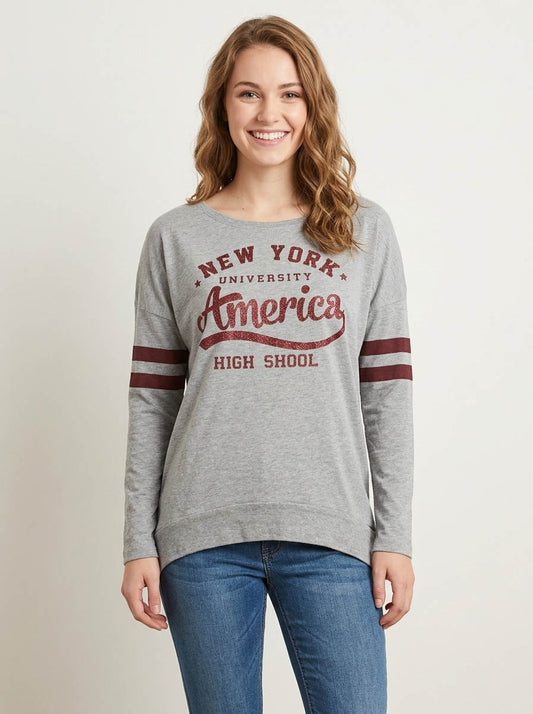 Ladies Long Sleeve Top