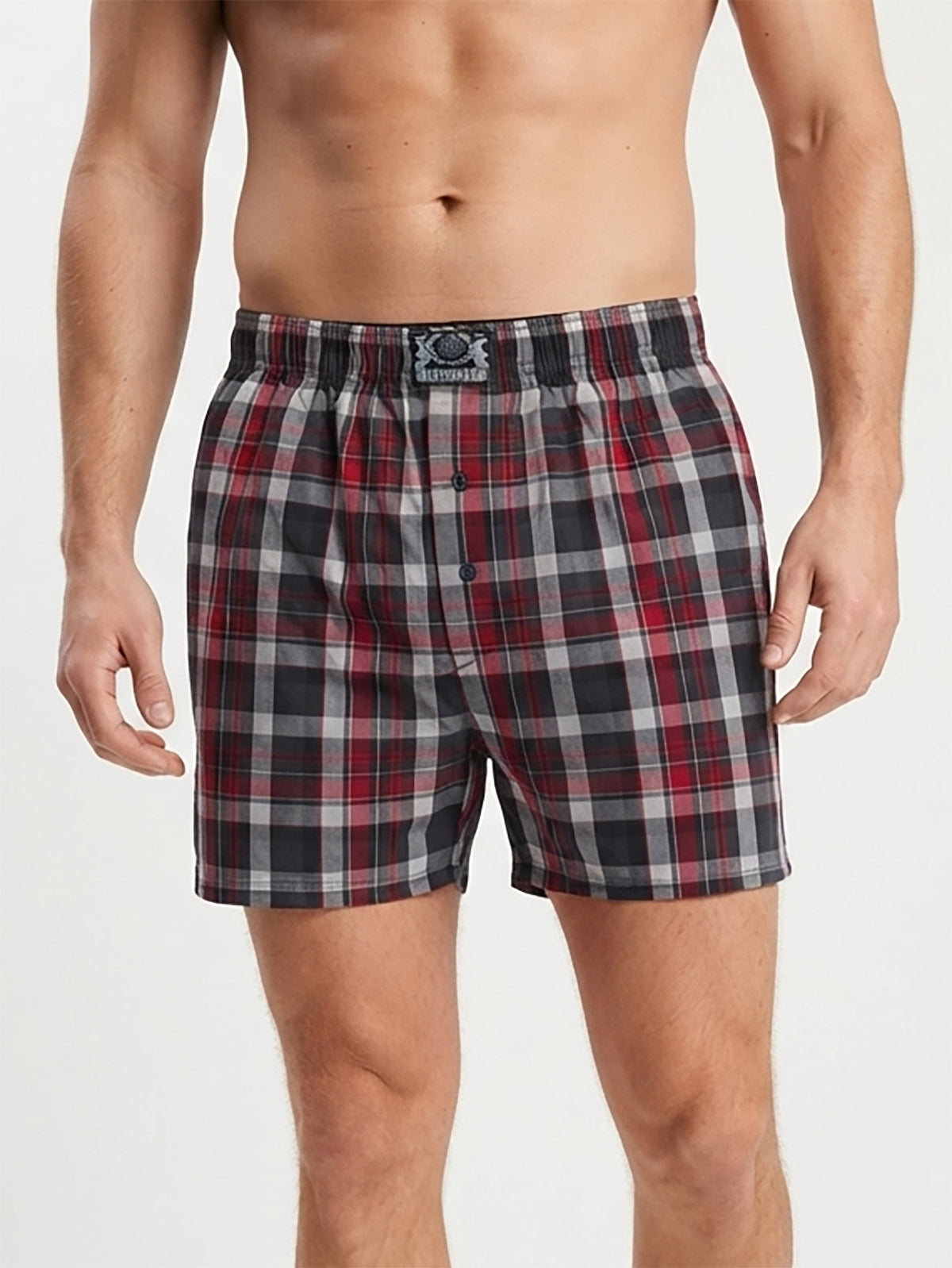 Mens Woven Boxer Shorts