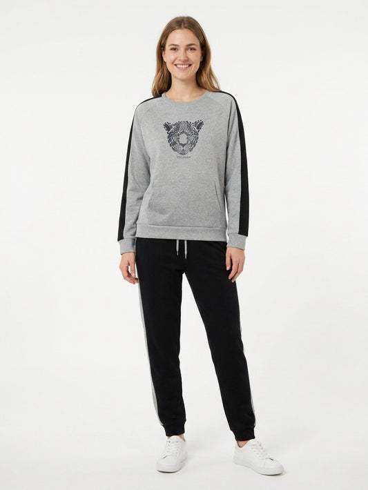Ladies Winter Grey Pyjama Sets