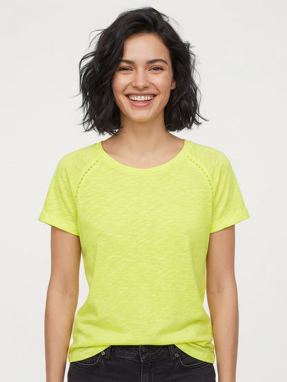 Ladies Slub Knit Tops