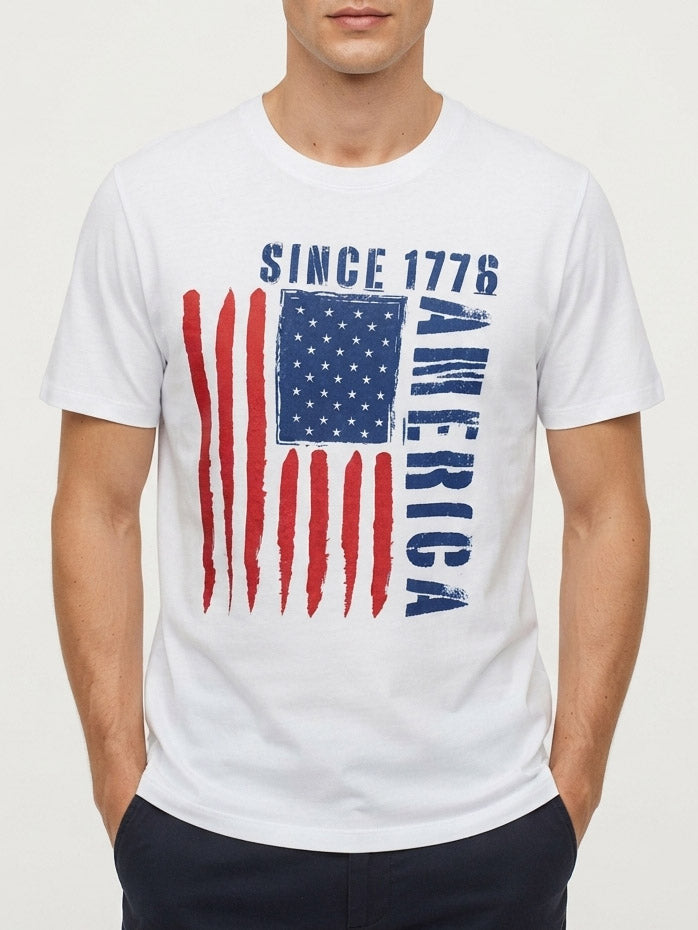 Mens Printed T Shirt