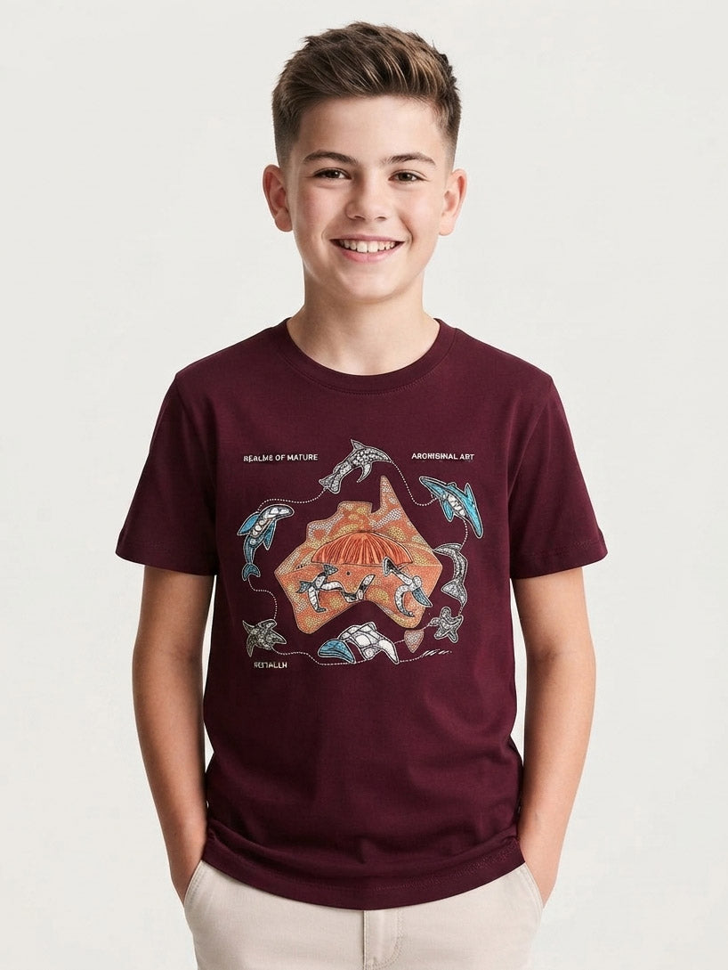 Boys Printed T Shirt