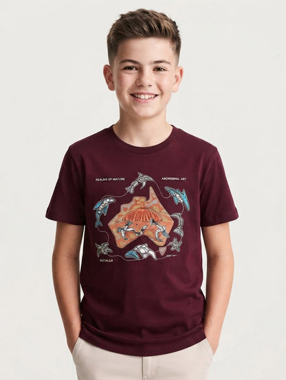 Boys Printed T Shirt