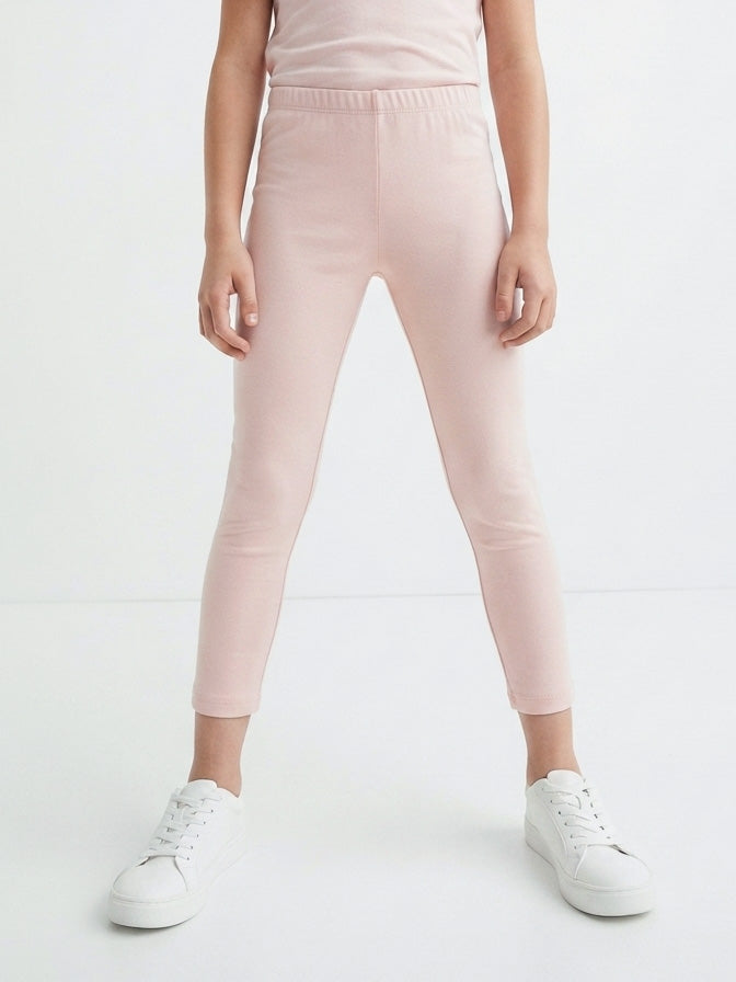 Girls Stretch Legging Peach