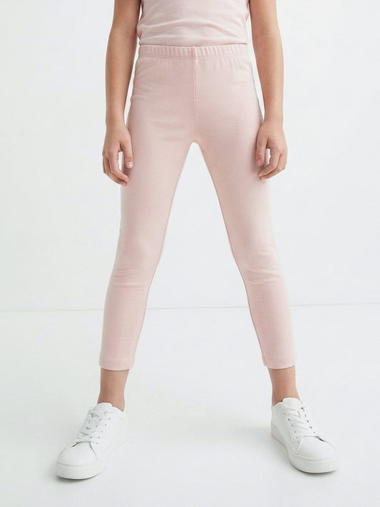 Girls Stretch Legging Peach