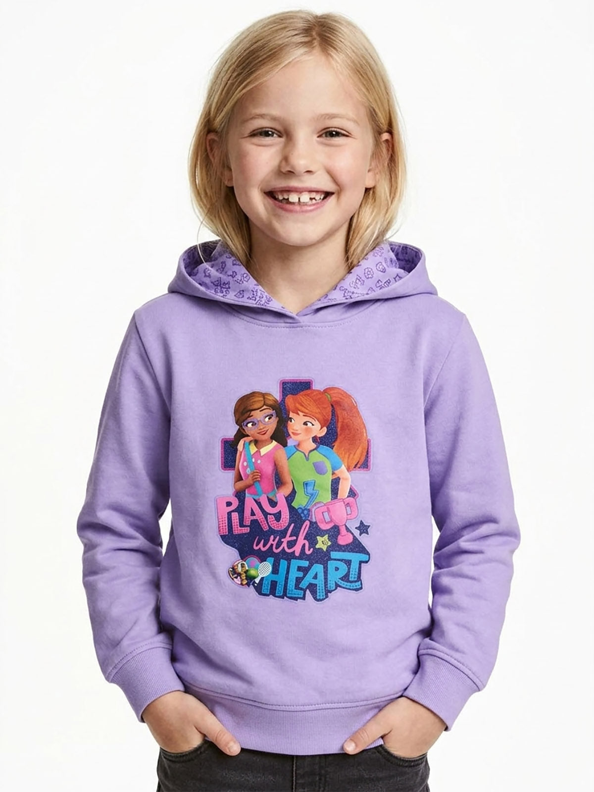Girls Hooded Sweatshirt