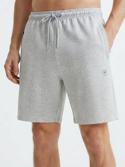 Mens French Terry Grey Shorts