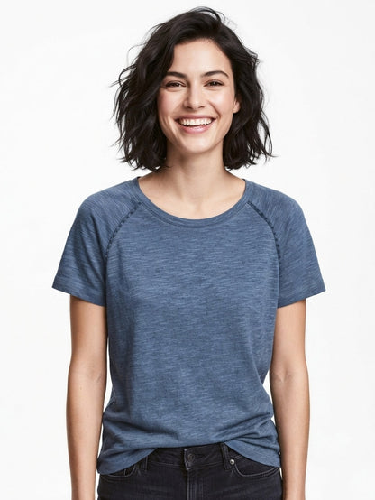 Ladies Slub Knit Tops