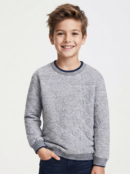 Boys Quilted Pullover
