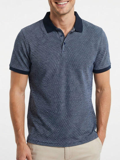 House Brand Printed Polo
