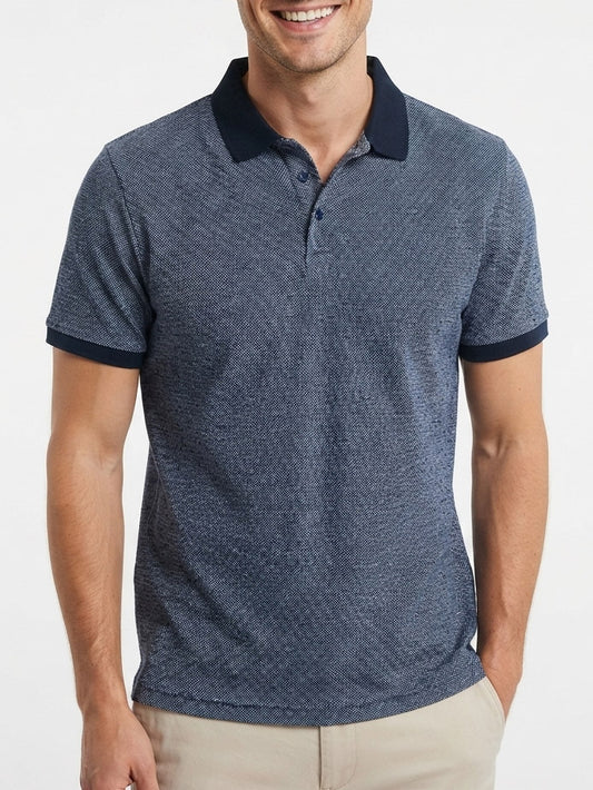 House Brand Printed Polo