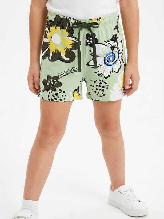 Girls Stretch Knit Shorts