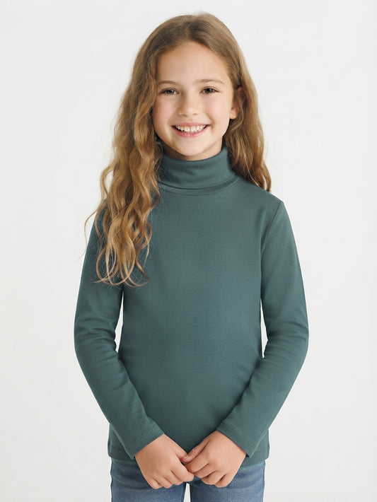 Girls Turtle Neck Tops