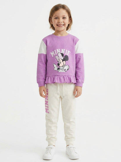 Girls Printed Jogging Set