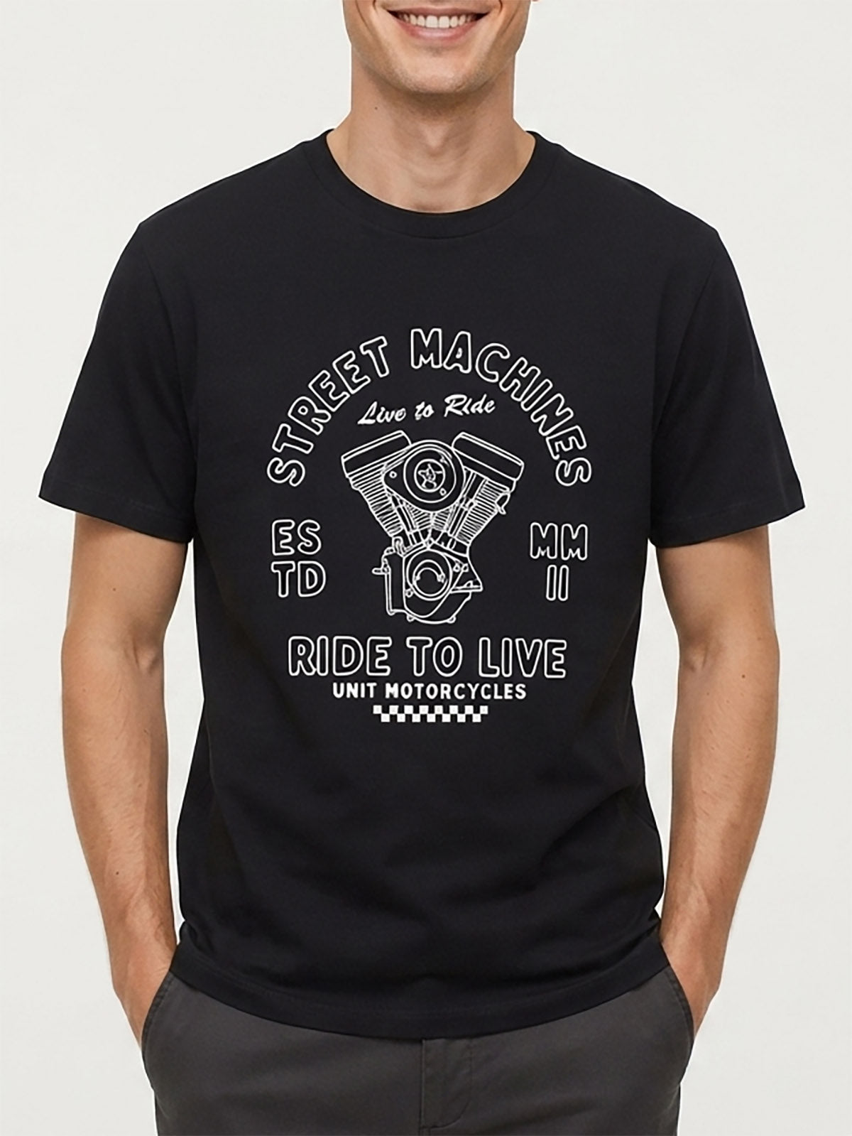 Mens Printed T Shirt Mixed